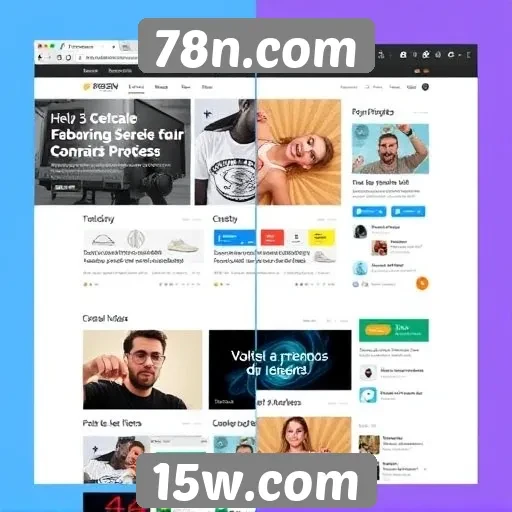 A evolução da interface de usuário no 78n.com